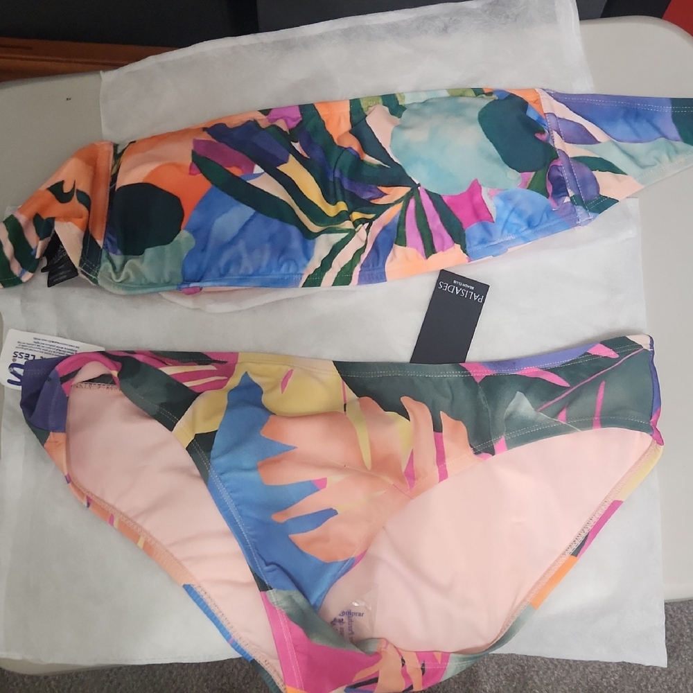 PALMACEA Women's Tropical Print Bikini